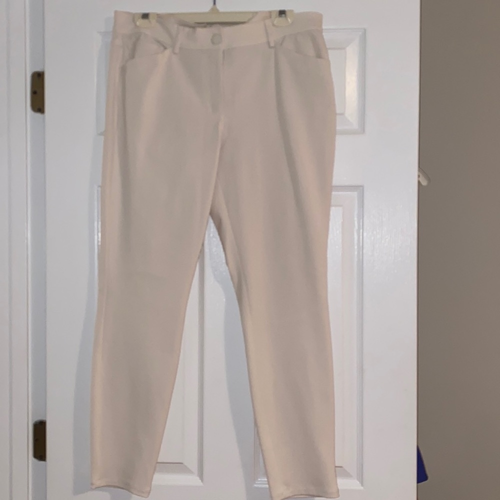 Express White Skinny Dress Pants